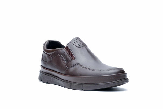 Mocassin Ortho-confort Marron Cuir